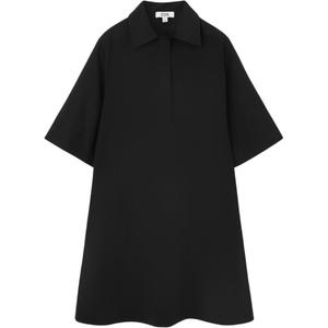 Платье с короткими рукавами женское черное Cos