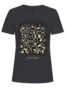 Футболка ONLY Shirt KITA, базальтовый серый