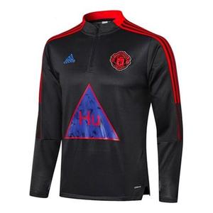 Толстовка adidas x Crossover Mufc Hu Tr Top Manchester United Soccer/Football Sports Gray, серый