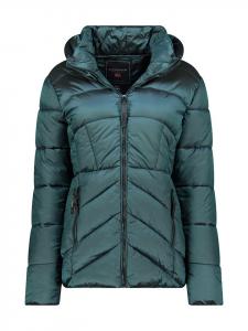 Зимняя куртка "Бланш" темно-зеленого цвета Geographical Norway