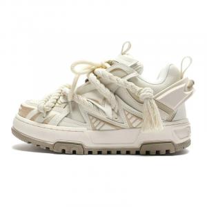 X·LUN Теплые нескользящие низкие кроссовки для скейтбординга, увеличивающие рост, унисекс, бежевые