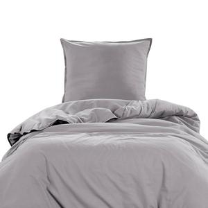 Постельное белье wometo Baumwolle stone washed, серый - 155 х 220 см