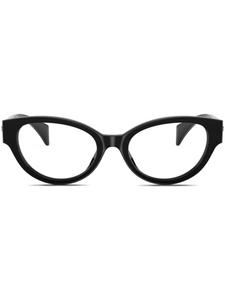 Versace Eyewear очки с декором Medusa, черный