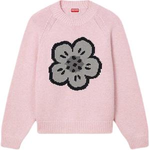 Топ Floral Printed Crew neck Jumper KENZO, розовый
