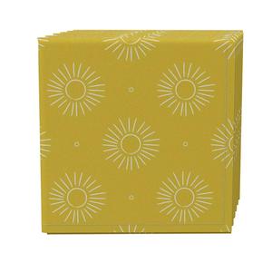 Набор салфеток из 4 шт., 100 % хлопок, 20x20 дюймов Modern Sunrise