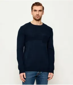 Свитер Овин regular fit Joop! Jeans, темно-синий