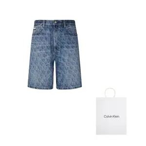 Джинсовые шорты мужские Calvin Klein, голубой