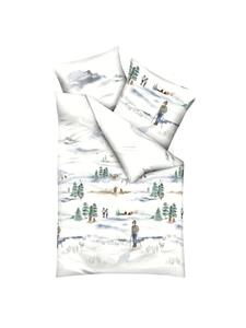 Постельное белье Frozen Winter светло-голубого цвета kaeppel, 135 x 200 + 80 x 80 см