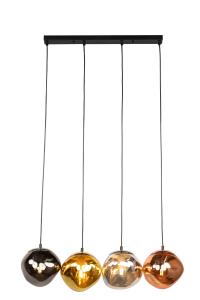 Настольная лампа Dieter Knoll серый, черный, хром, золотой, медный, 70/20/150 см