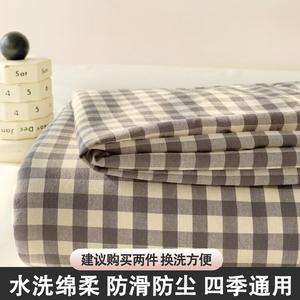 Yalu Простыня 160х230 см из мягкого дышащего хлопка, цвет Xiaobeige, с 1 наволочкой