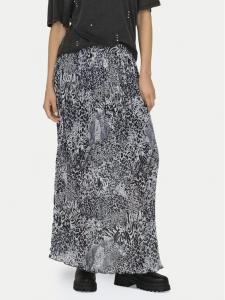 Плиссированная юбка regular fit Ria 15329220 Only, серый