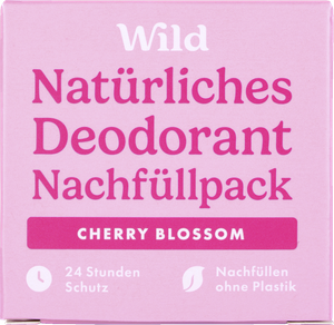 Дезодорант Wild Natürliches Deo - Nachfüllpackung Cherry Blossom