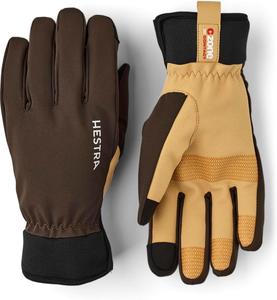 Перчатки Hestra CZone Contact Glove с 5 пальцами, Dark Forest