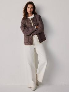 Реверсивная стёганая куртка Mint Velvet, Brown/Multi