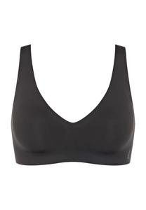 Мягкий дышащий бюстгальтер без косточек Zero Feel 2.0 для женщин sloggi, черный