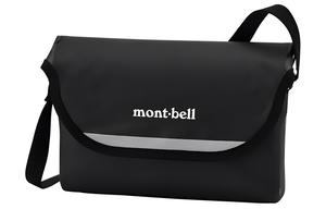 MONTBELL Объемная наплечная сумка через плечо для активного отдыха из полиамида и ТПУ черный унисекс, Black