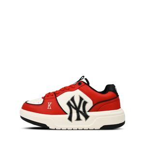 MLB Кроссовки Chunky Liner Lucky Poker Card, износостойкие, увеличивающие рост, с низким верхом, для скейтбординга, унисекс, белые, красные