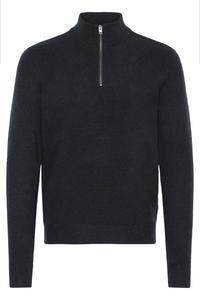 Свитер Casual Friday  CFHEINE halfzip, темно-синий