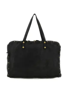 Сумка-тоут Clelia с заклепками Campomaggi, черный