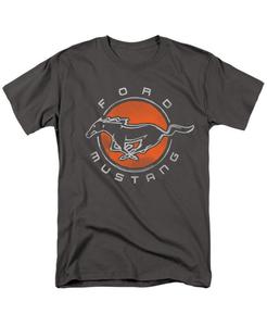 Мужская футболка Ford Circle Mustang, Charcoal