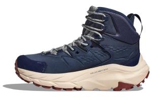 Кроссовки Kaha 2 Hiking унисекс средней высоты синего цвета Hoka One One