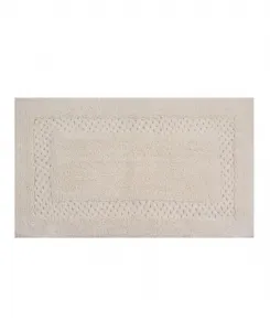 Стильный коврик для ванной, 53 x 86 см Home Weavers, слоновая кость