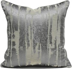 LLLSSS Чехол для подушки Hotel серый в полоску