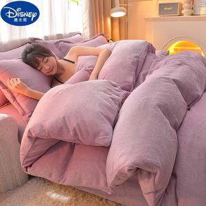 Disney Пододеяльник 150х200 см, вельвет, цвет Elegant Purple - Milk Velvet