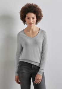 Свитер Street One, светло-серый