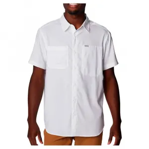 Рубашка с коротким рукавом Columbia Silver Ridge Utility Lite, серебряный