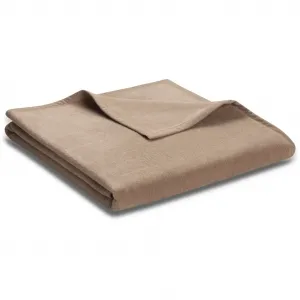 Плед Unicolour во многих цветах Biederlack, Haselnussfarben