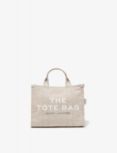 Холщовая сумка-тоут среднего размера Marc Jacobs, бежевый