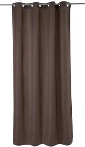 Штора на люверсах - антрацит - 140 x 245 см - пестрая HR Import GmbH