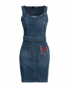 Мини-платье Moschino, синий