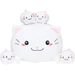 Мягкая игрушка котенка плюшевая кукла высота 40см DUOAI