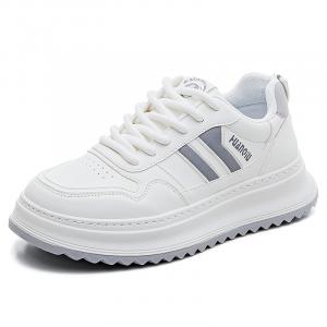 HUANQIU Износостойкие, легкие и дышащие низкие кроссовки для скейтбординга, мужские, белые, серые