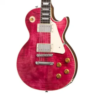 Gibson Les Paul Standard 50s с фигурной верхней декой - прозрачная фуксия