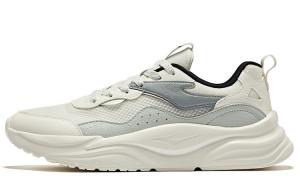 Кроссовки ERKE Lifestyle Shoes Men Low-top Microcrystalline White White Dewy Gray, белый