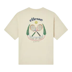 Футболки Unisex с круглым вырезом, умеренно прямого кроя Ellesse, априкот