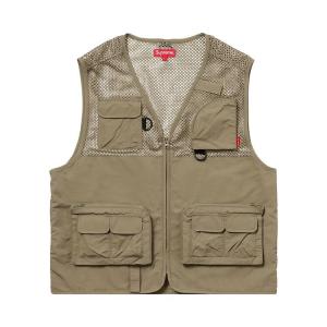 Жилет Supreme Mesh Cargo Vest Light Olive, зеленый