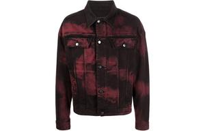 Джинсовая куртка с принтом логотипа сзади A-COLD-WALL*, красный