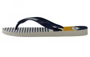 Слайд унисекс темно-синий/белый желтый Havaianas