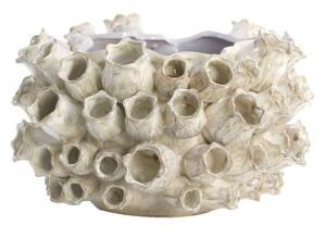 Декоративная ваза Light & Living KEIKI, 35x23x36 см, коричневый