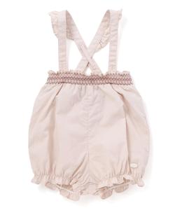 Детские трусики-паше с присборенной тканью и бретелями (70-90 см)