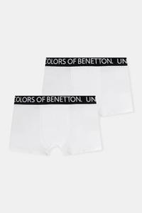 Детские боксеры 2 шт United Colors Of Benetton, белый