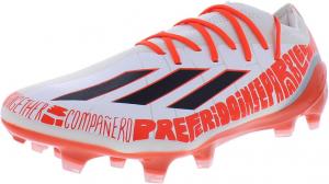 Футбольные бутсы Adidas Speedportal Messi.3 для твердого грунта, унисекс, взрослые, белый/черный/красный