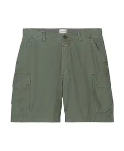 Бермудские шорты-карго с боковыми и задними карманами. Closed, зеленый
