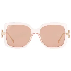 Женские солнцезащитные очки коричневого цвета, квадратная форма, SF913S 290 55 Salvatore Ferragamo