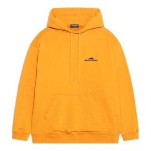 Толстовка year of the tiger hoodie medium fit 'orange' Balenciaga, оранжевый