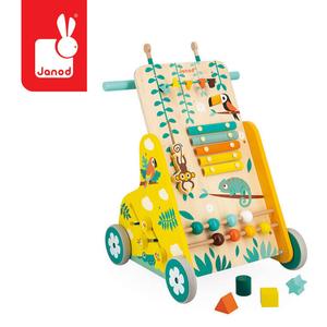 Janod, Многофункциональный развивающий толкатель, Tropic, 12м+